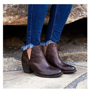 Otbt Santa Fe Ankle Boots Brown Size 8.5